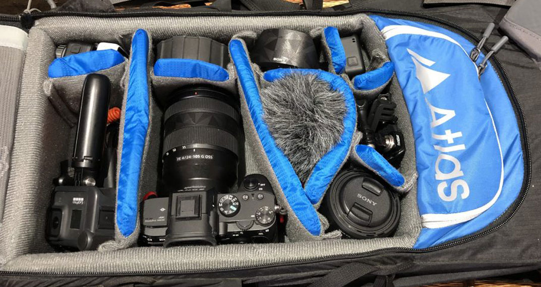 all your gear packed
