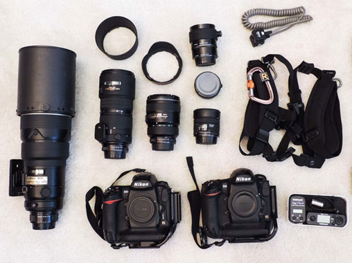photography equipment checklist for beginners