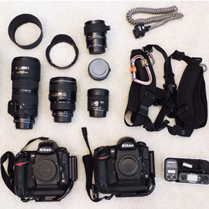 photography equipment checklist